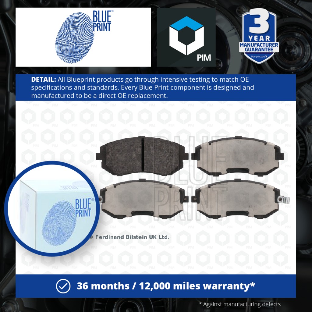 Blue Print Brake Pads Set Front ADS74228 [PM100941]