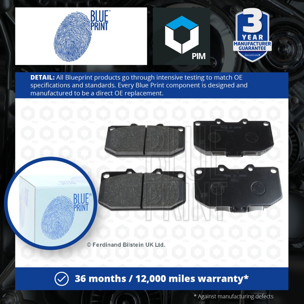 Blue Print Brake Pads Set Front ADN14269 [PM100929]