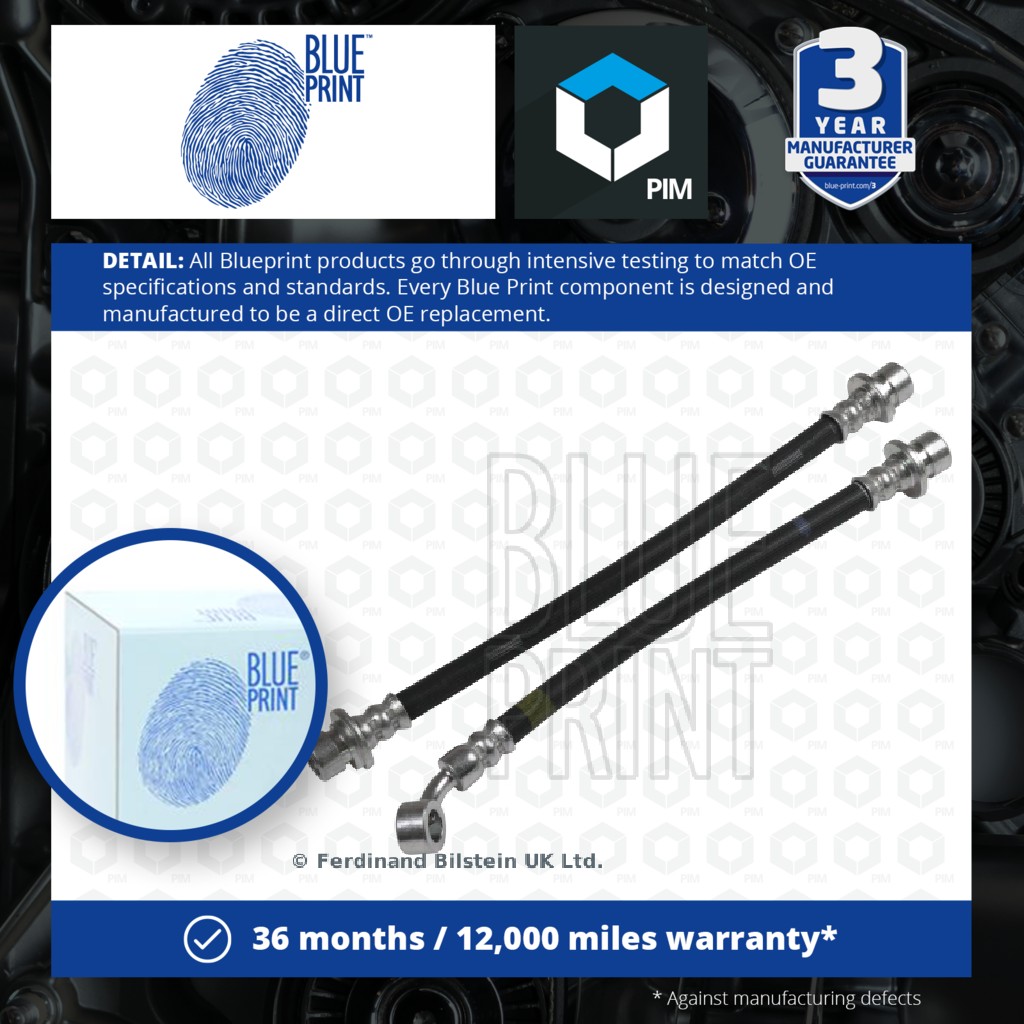 Blue Print Brake Hose Rear Right ADH253188 [PM100660]