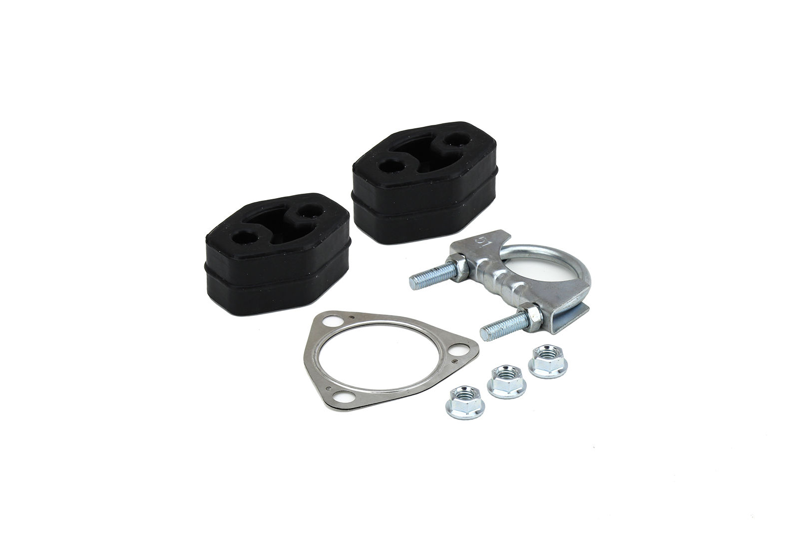 BM Catalysts Exhaust Pipe Fitting Kit Front FK50199C [PM1632521]