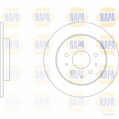 NAPA NBD5857+NBP1609