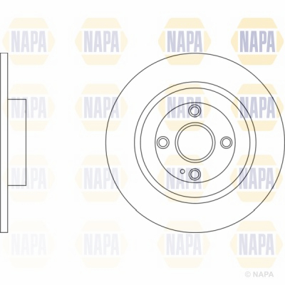 NAPA NBD5855+NBP1581