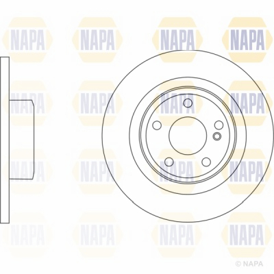 NAPA NBD5834+NBP1073