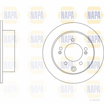 NAPA NBD5632+NBP1596