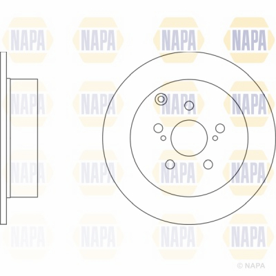 NAPA NBD5614+NBP1731