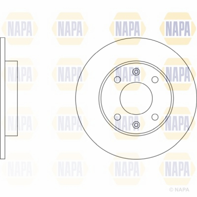 NAPA NBD5484+NBP1560