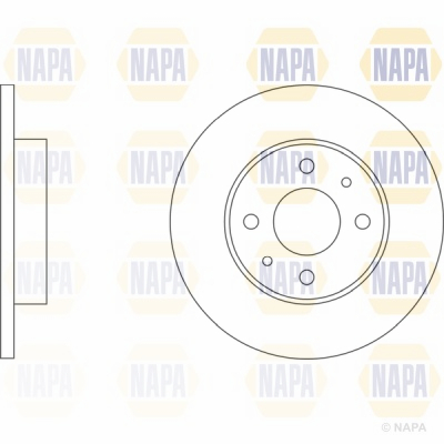 NAPA NBD5148+NBP1598