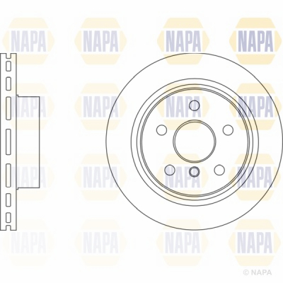 NAPA NBD5129+NBP1187