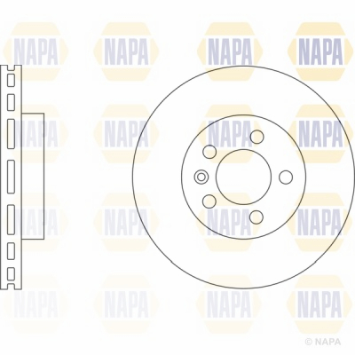 NAPA NBD5117+NBP1570