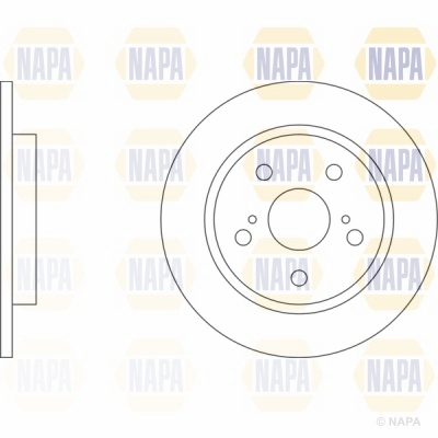 NAPA NBD5109+NBP1296