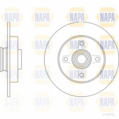 NAPA NBD5047+NBP1419