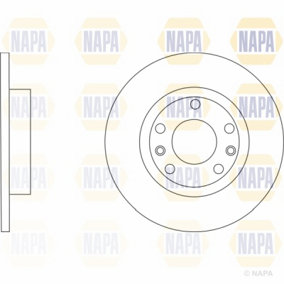 NAPA NBD5010+NBP1109