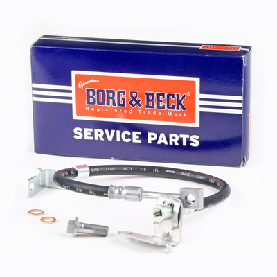 Borg & Beck Brake Hose Front Left BBH9036 [PM2135872]