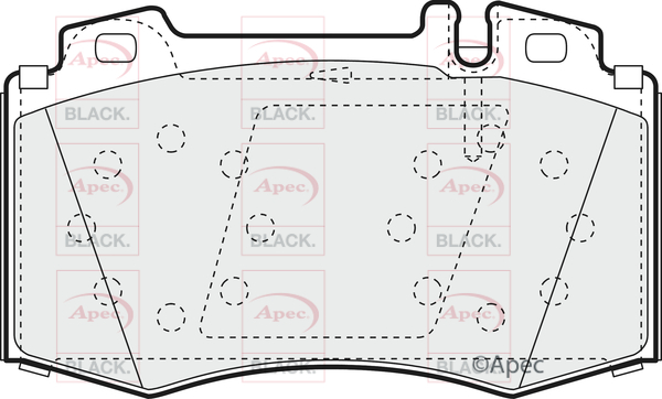 Apec Black PAD1153B