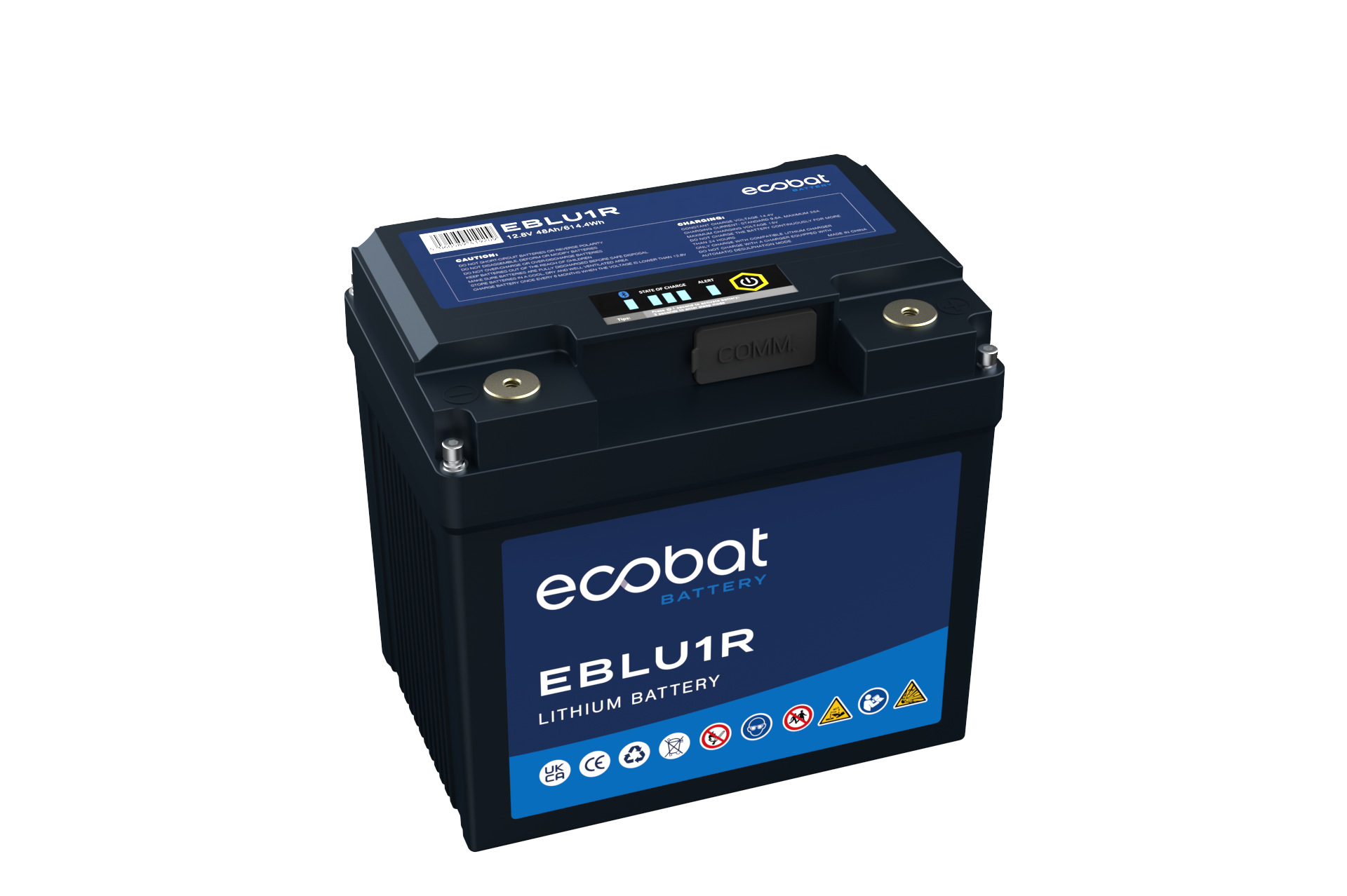 Ecobat EBLU1R Lithium Leisure Battery