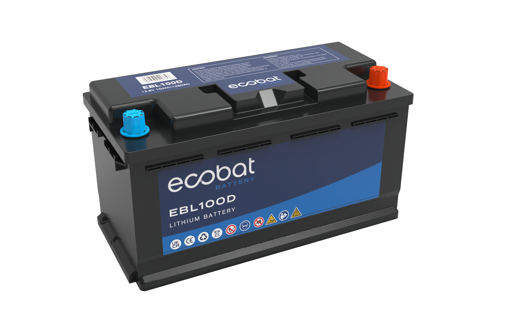 Ecobat EBL100D Lithium Leisure Battery