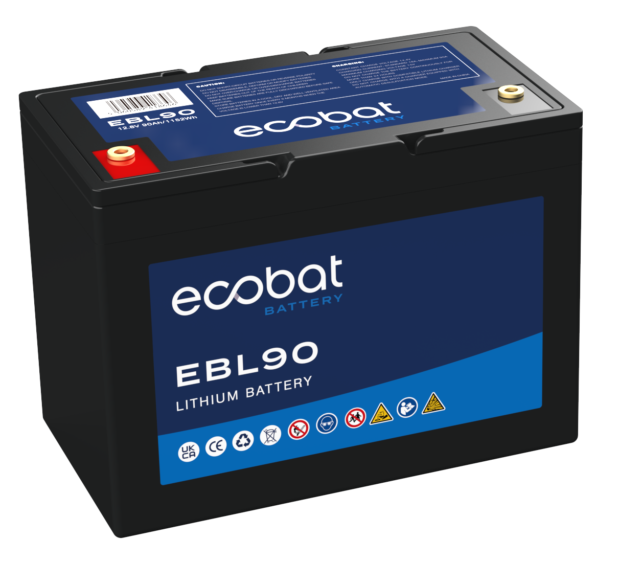 Ecobat EBL90 Lithium Leisure Battery