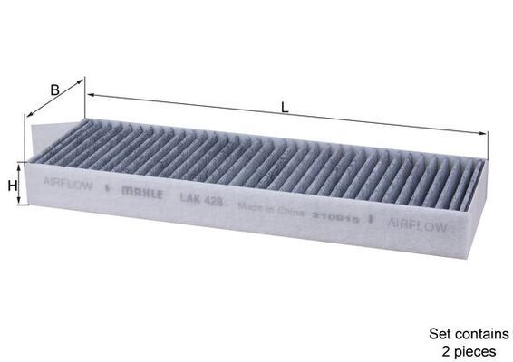 Mahle Pollen / Cabin Filter LAK428/S [PM2160479]