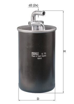 Mahle Fuel Filter KL775 [PM2160038]