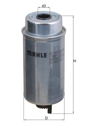 Mahle Fuel Filter KC227 [PM2159854]