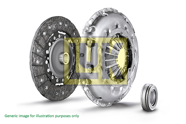 LuK Clutch Kit 3pc (Cover+Plate+Releaser) 620345500 [PM2139257]