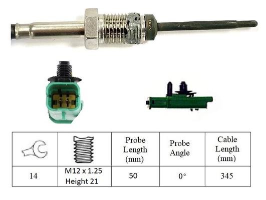 Lucas Exhaust Temperature Sensor LGS7251 [PM1882377]