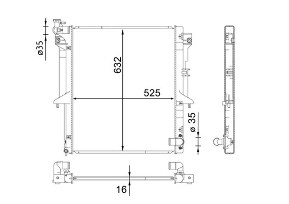 Mahle CR1662000S