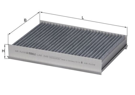 Mahle Pollen / Cabin Filter LAK249 [PM347464]