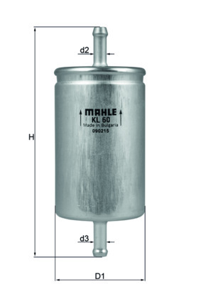 Mahle Fuel Filter KL60 [PM346788]
