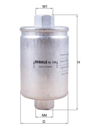 Mahle Fuel Filter KL158 [PM344282]