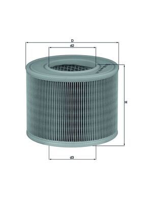 Mahle Air Filter LX986 [PM293006]