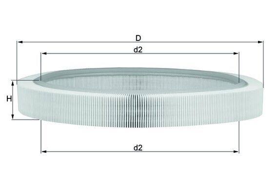 Mahle Air Filter LX61 [PM292989]