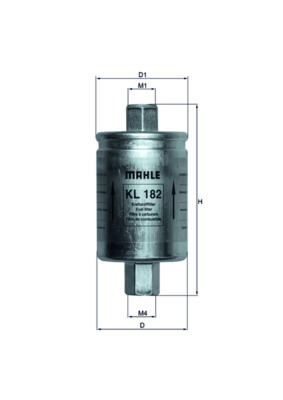 Mahle Fuel Filter KL182 [PM292475]