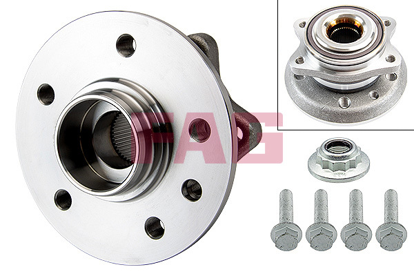 FAG Wheel Bearing Kit Rear 713611100 [PM2175340]