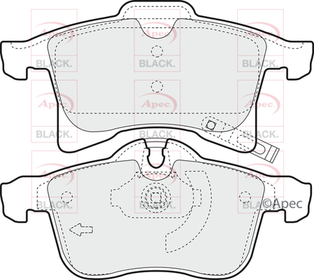 Apec Black PAD1348B