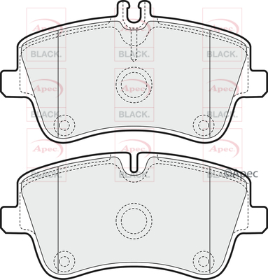 Apec Black PAD1166B