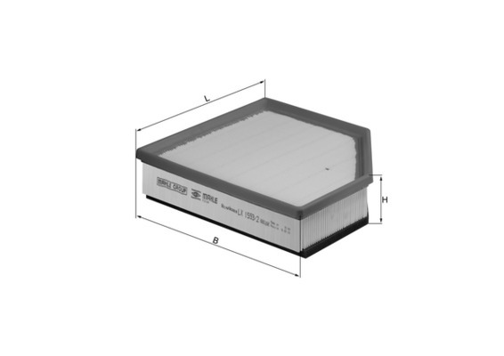 Mahle LX1593/2