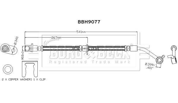 Borg & Beck BBH9077