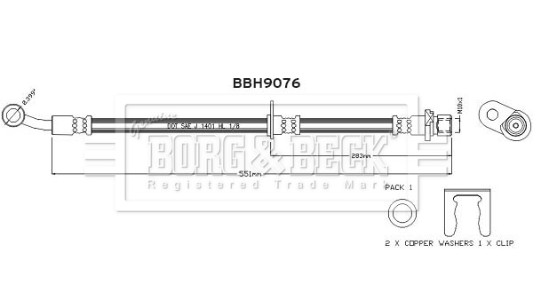 Borg & Beck BBH9076