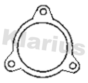 Klarius 411161 Exhaust Gasket