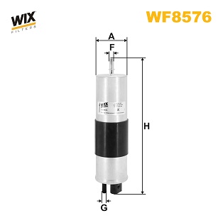 Wix Filters Fuel Filter WF8576 [PM2307820]