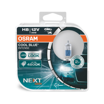 Osram 64212CBN-HCB Cool Blue Intense H8 12v 35w X2