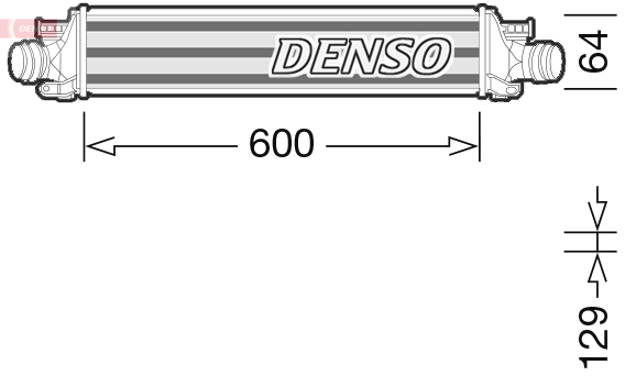 Denso Intercooler DIT15001 [PM2267071]