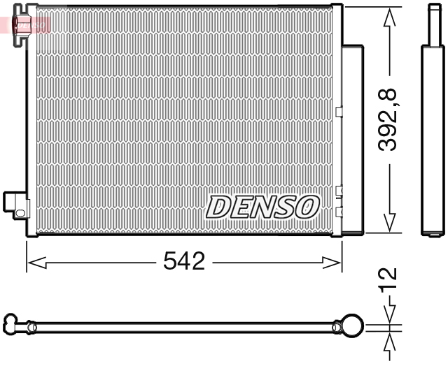 Denso DCN37004 Air Con Condenser