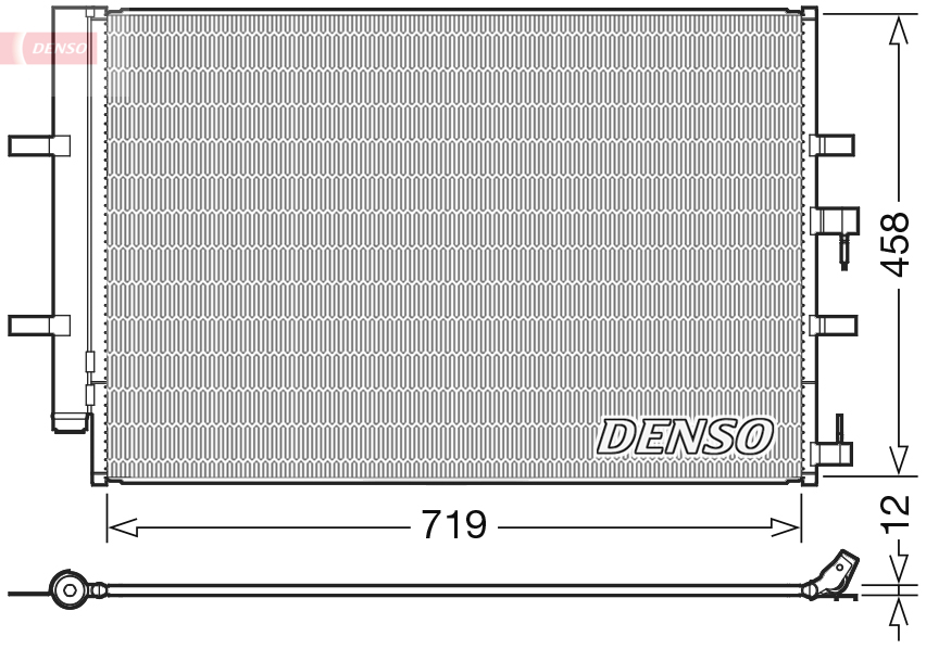 Denso DCN10036 Air Con Condenser