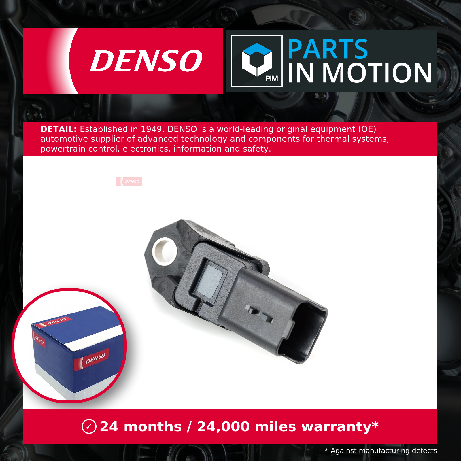 Altitude Sensor fits PEUGEOT 406 8B 2.0D 01 to 04 Atmospheric Pressure Denso New - Image 15