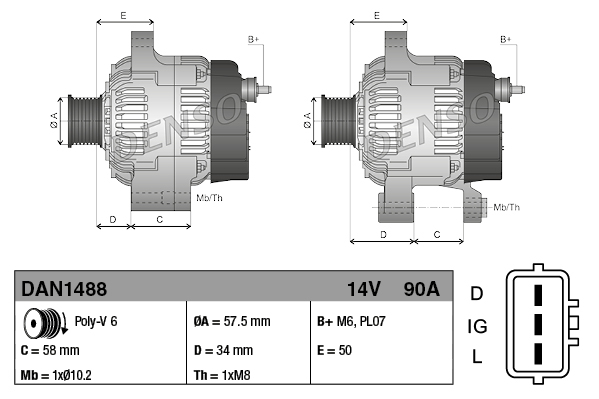 Denso DAN1488