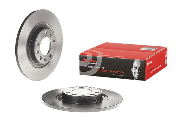 Brembo 2x Brake Discs Pair Solid Rear 08.C309.11 [PM2238013]