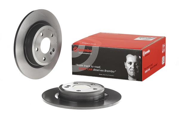Brembo 2x Brake Discs Pair Solid Rear 08.B348.41 [PM2237910]