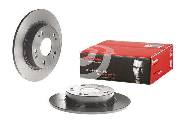 Brembo 2x Brake Discs Pair Solid Rear 08.A147.11 [PM2237717]